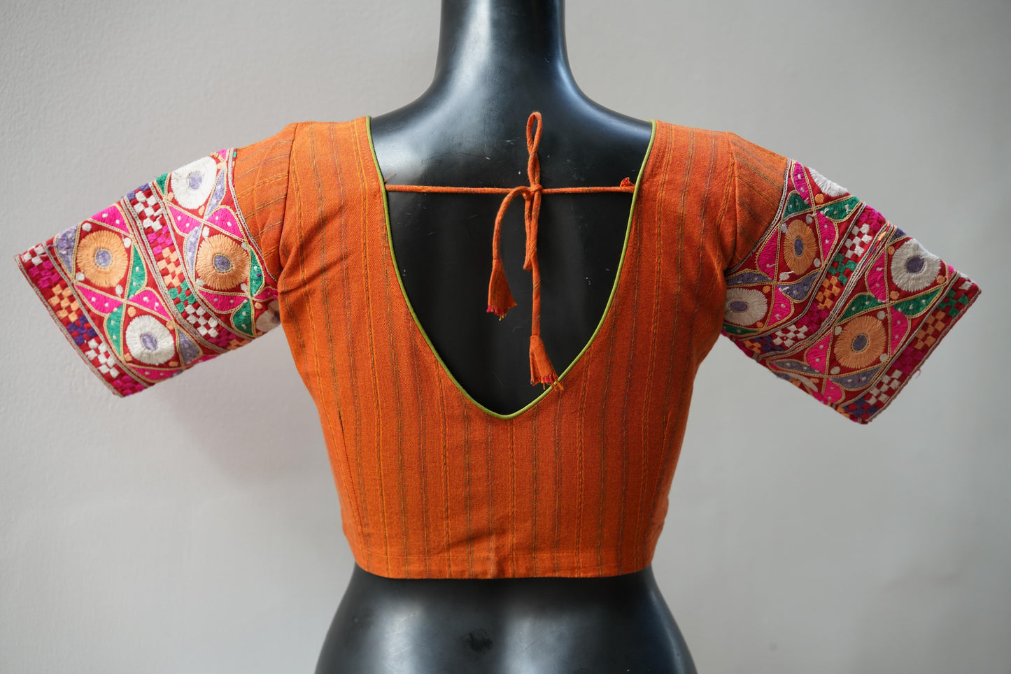 Cotton Blouse with Kutchwork