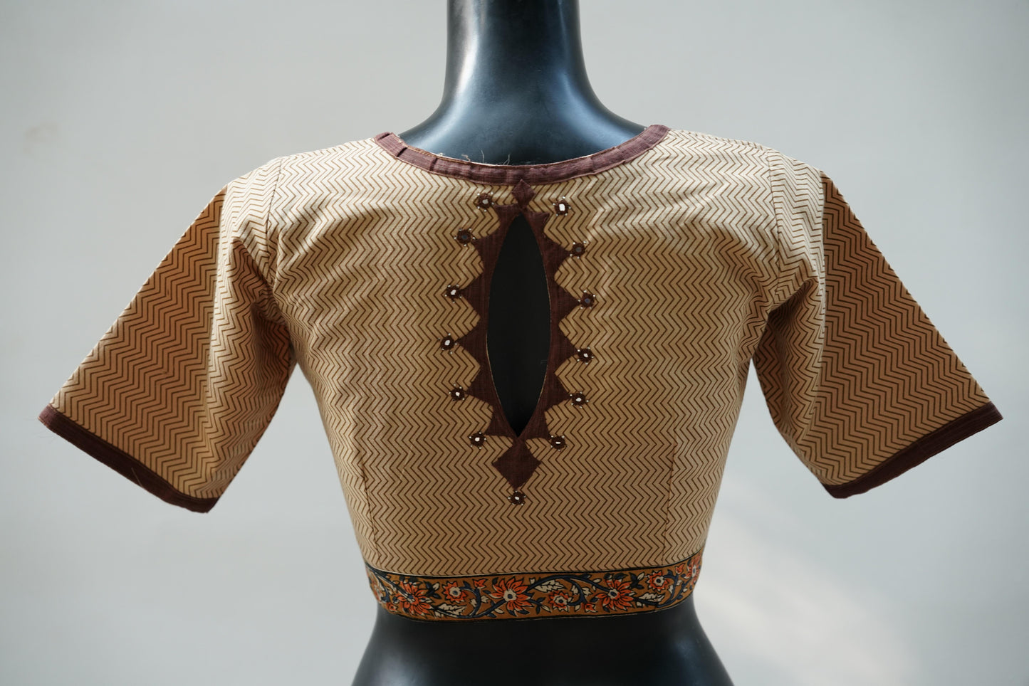 Embroidered Silk Blouse